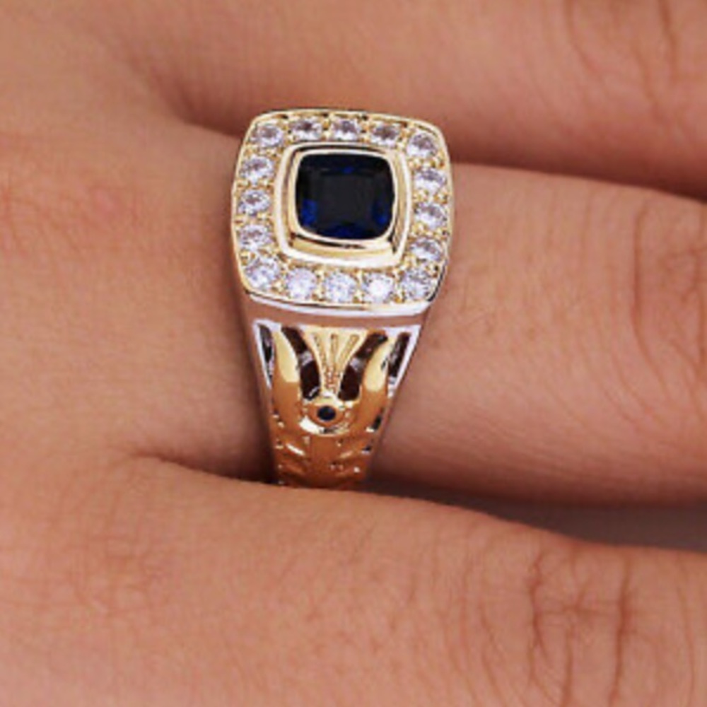 NEW 925 Two tone Ring - Picture 5 of 9